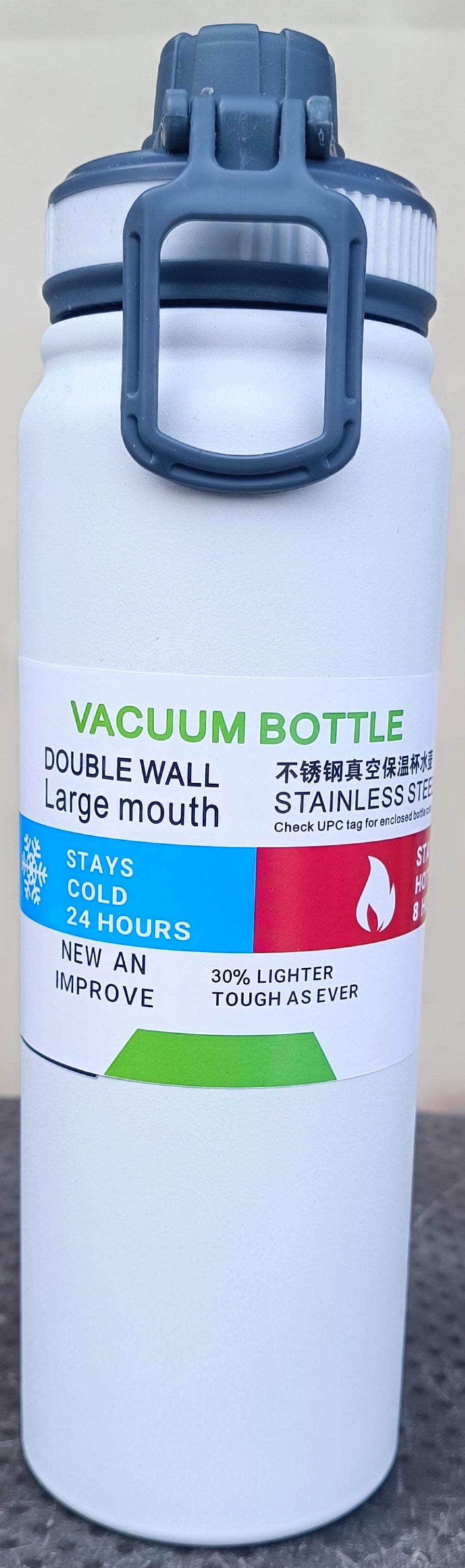 Double Wall Vacuum Insulated Stainless Steel Sport Bottle