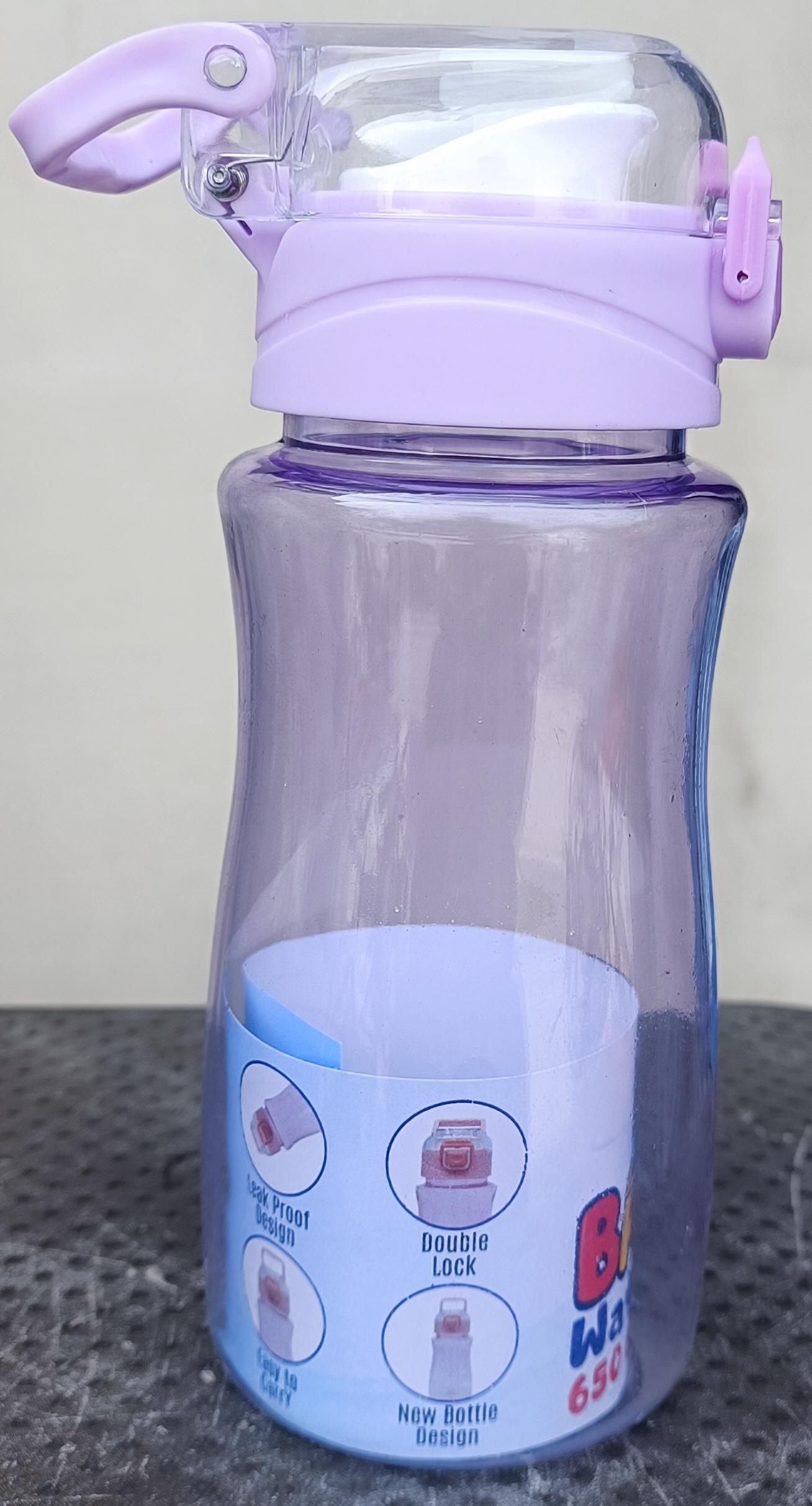 Baby Water Bottle with Double Lock Cap & Carry Handle