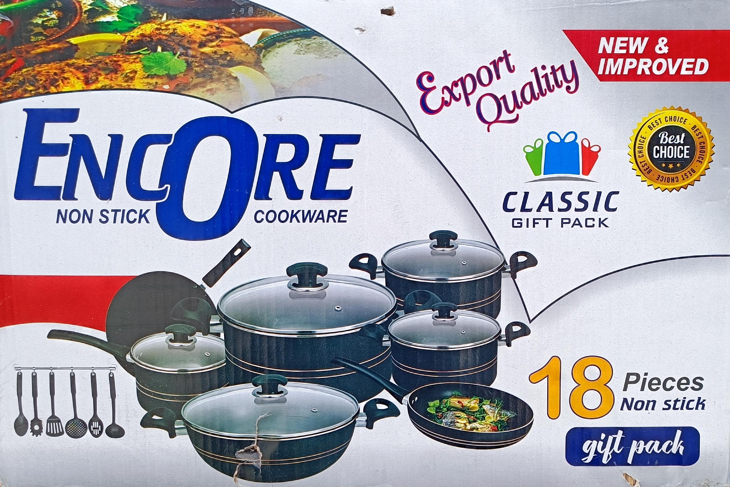 Classic Gift Pack Non-Stick Cookware Set - Encore