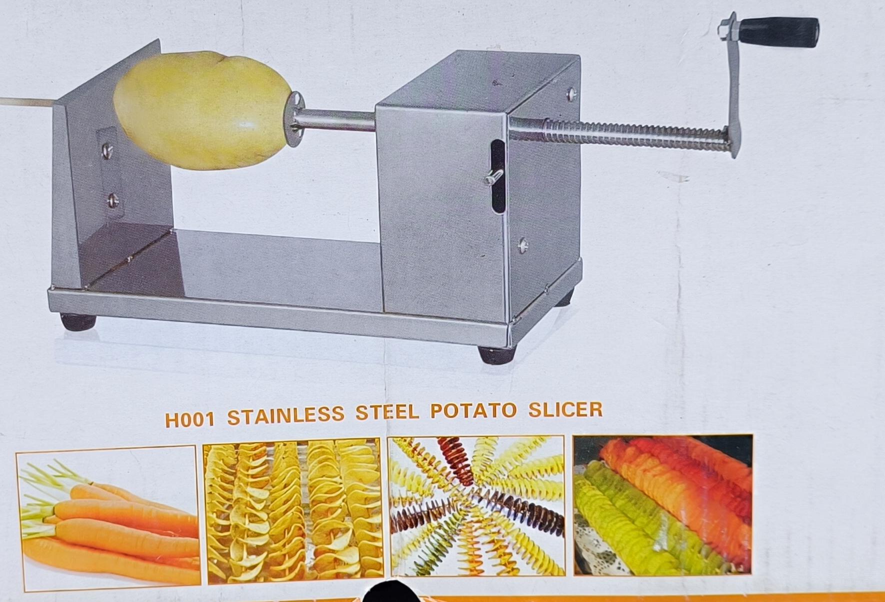 H001 Stainless Steel Potato Slicer