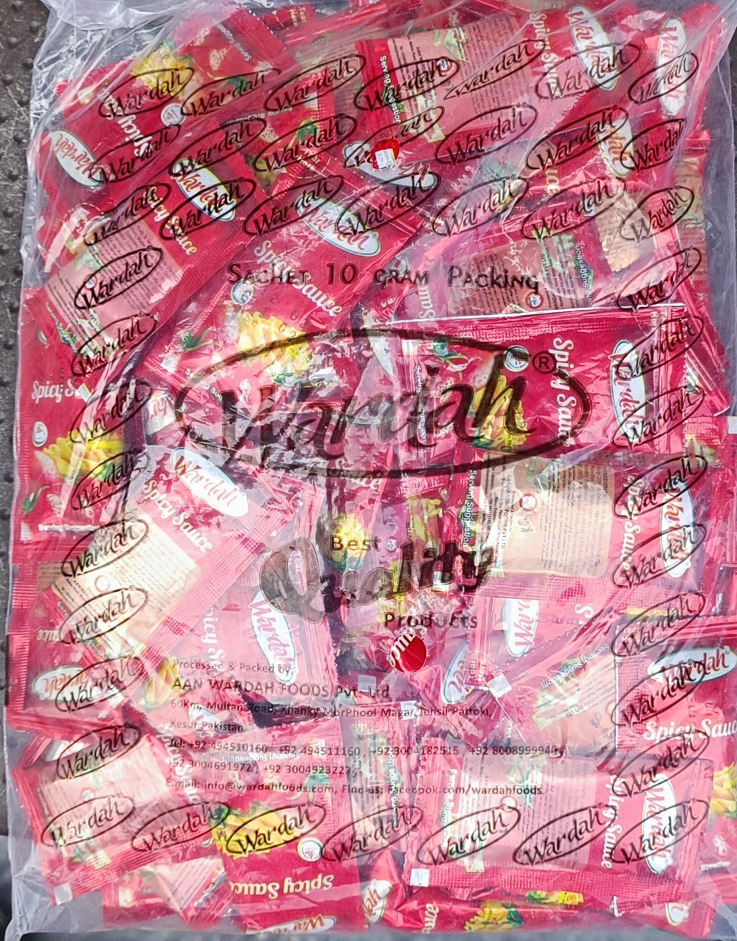 Spicy Sauce 10g Sachets Wholesale Pack - Wardah