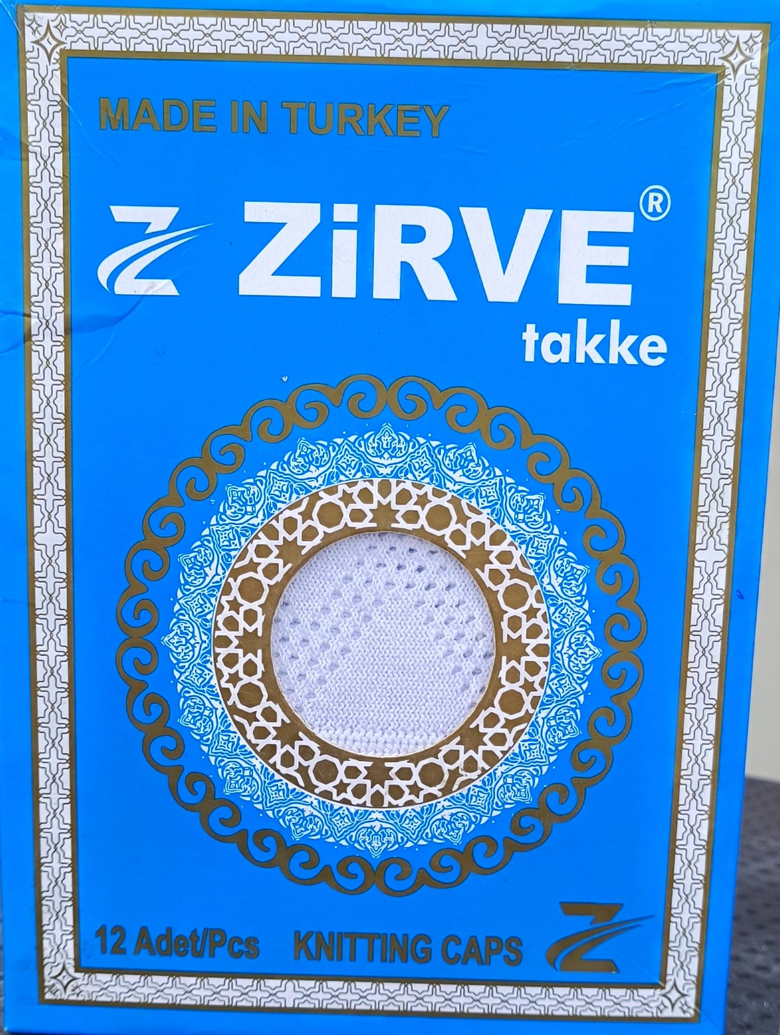 Special Turkish Knit Prayer Cap (Takke) - Zirve