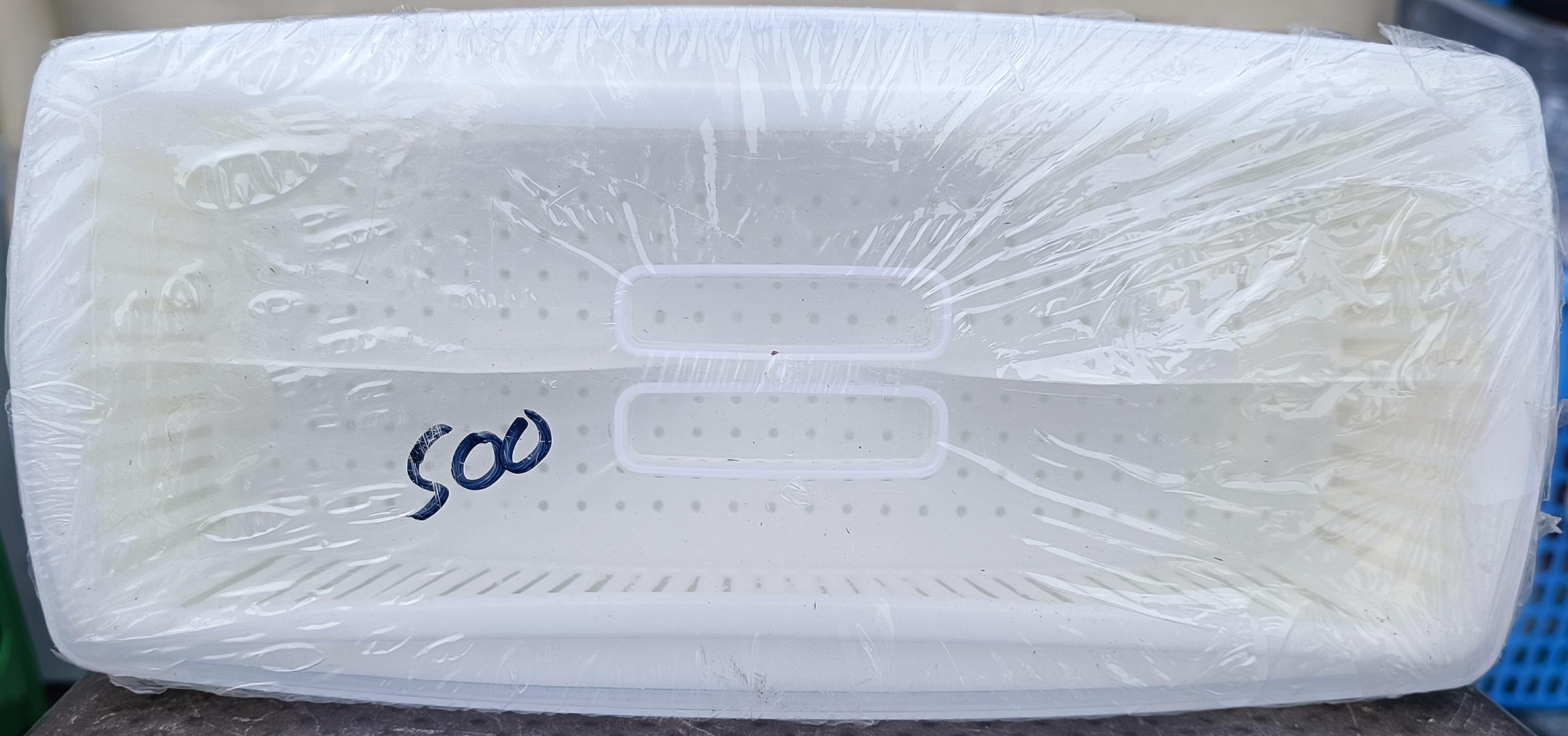 Multipurpose Plastic Storage Strainer Basket Box with Lid