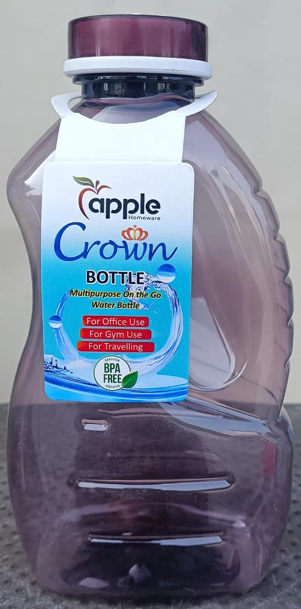 Crown Ergonomic Fridge Water Bottle Jug - Apple Homeware