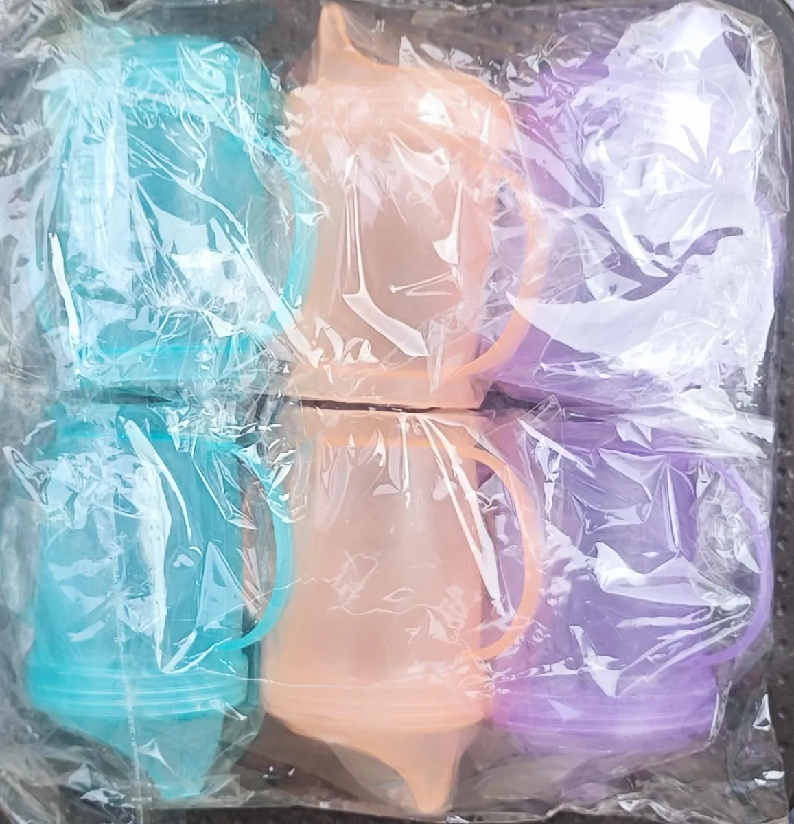 Pastel Color Toddler Training Sippy Cups