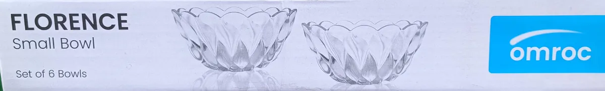 Florence Small Glass Bowl Set - omroc